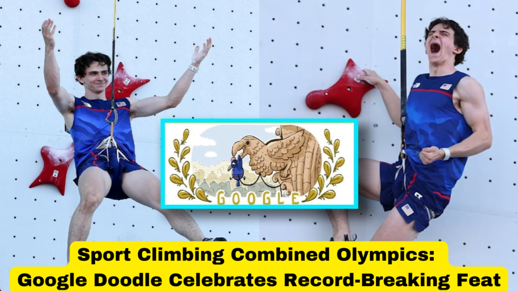 Sport Climbing Combined Olympics: Google Doodle Celebrates Record-Breaking Feat